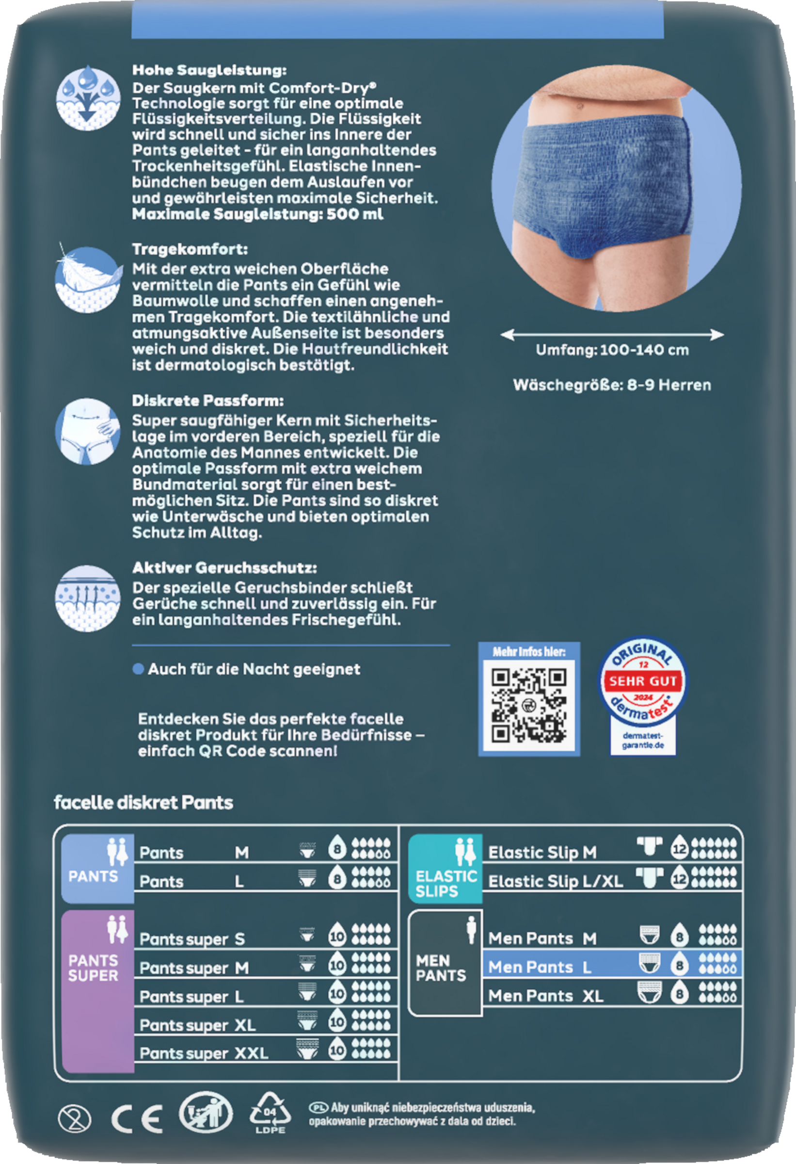 سراويل رجالية مقاس L 4