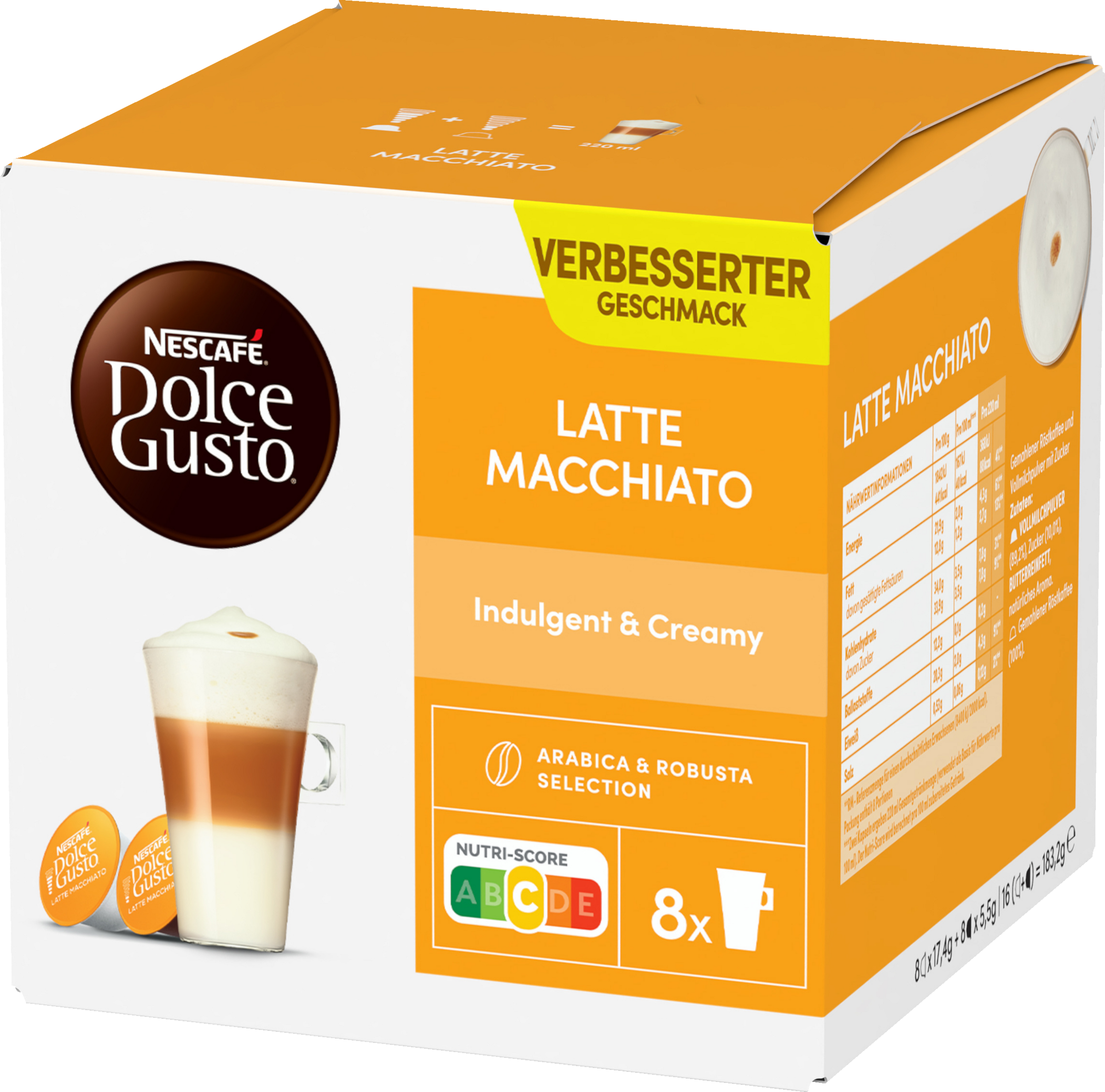 Nescafé Dolce Gusto Latte Macchiato Kaffeekapseln
