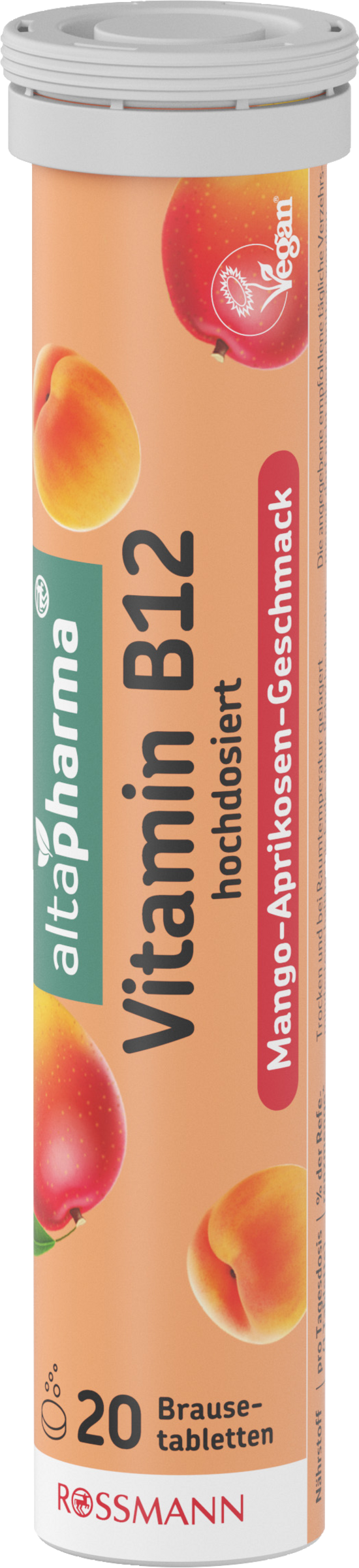 قرص فوار فيتامين ب 12 عالي التركيز