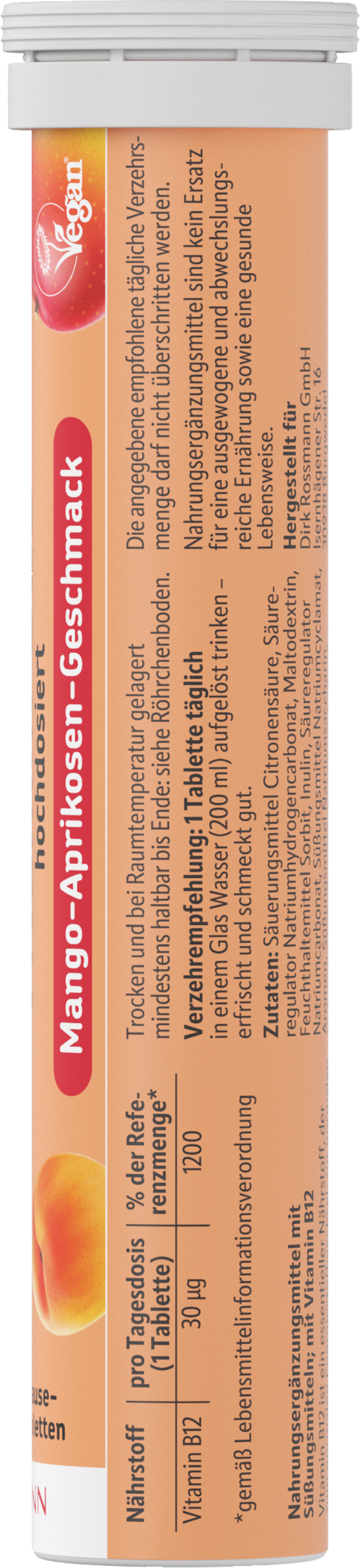 قرص فوار فيتامين ب 12 عالي التركيز 3