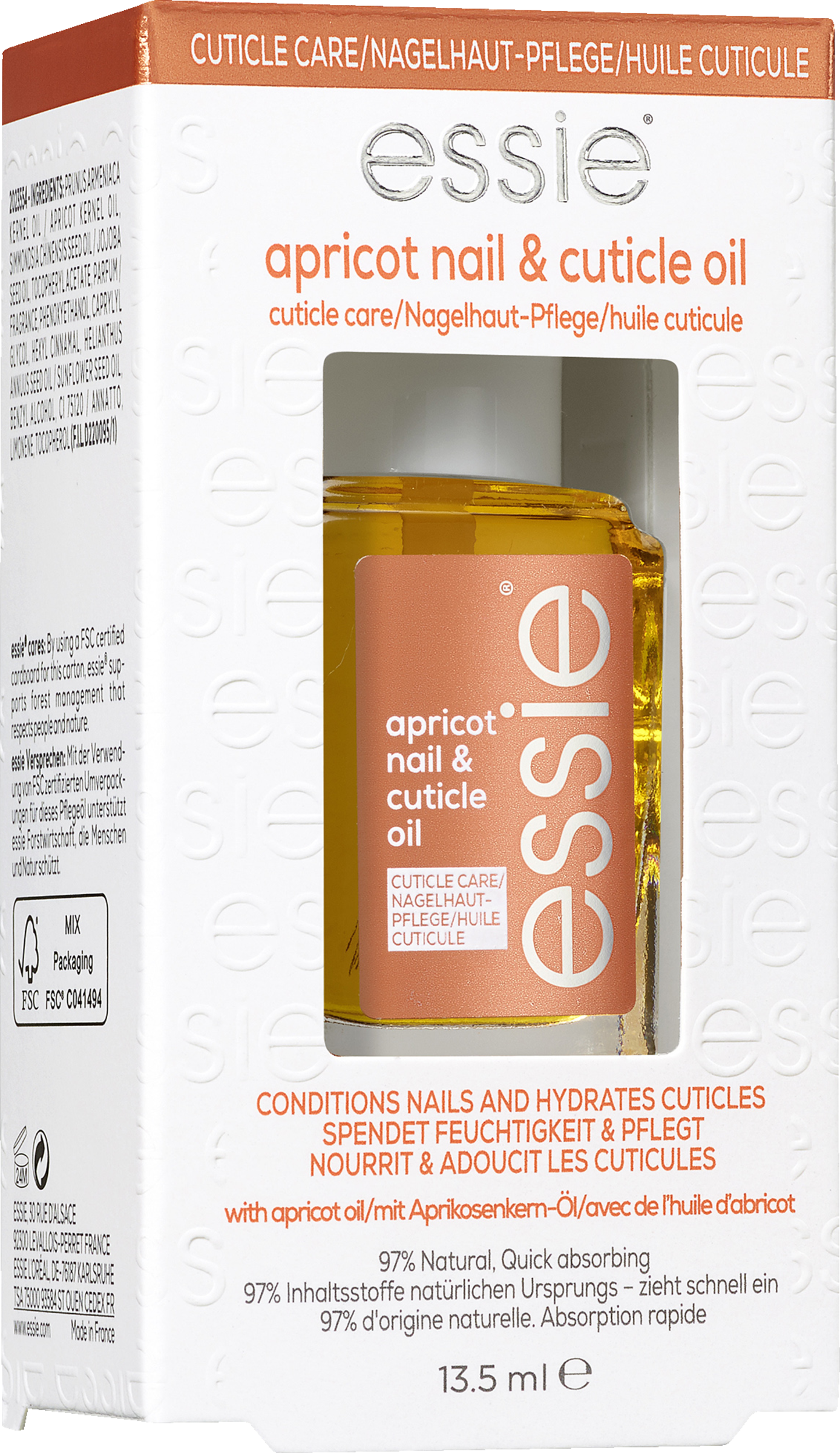 essie Nagelöl apricot nail & cuticle oil