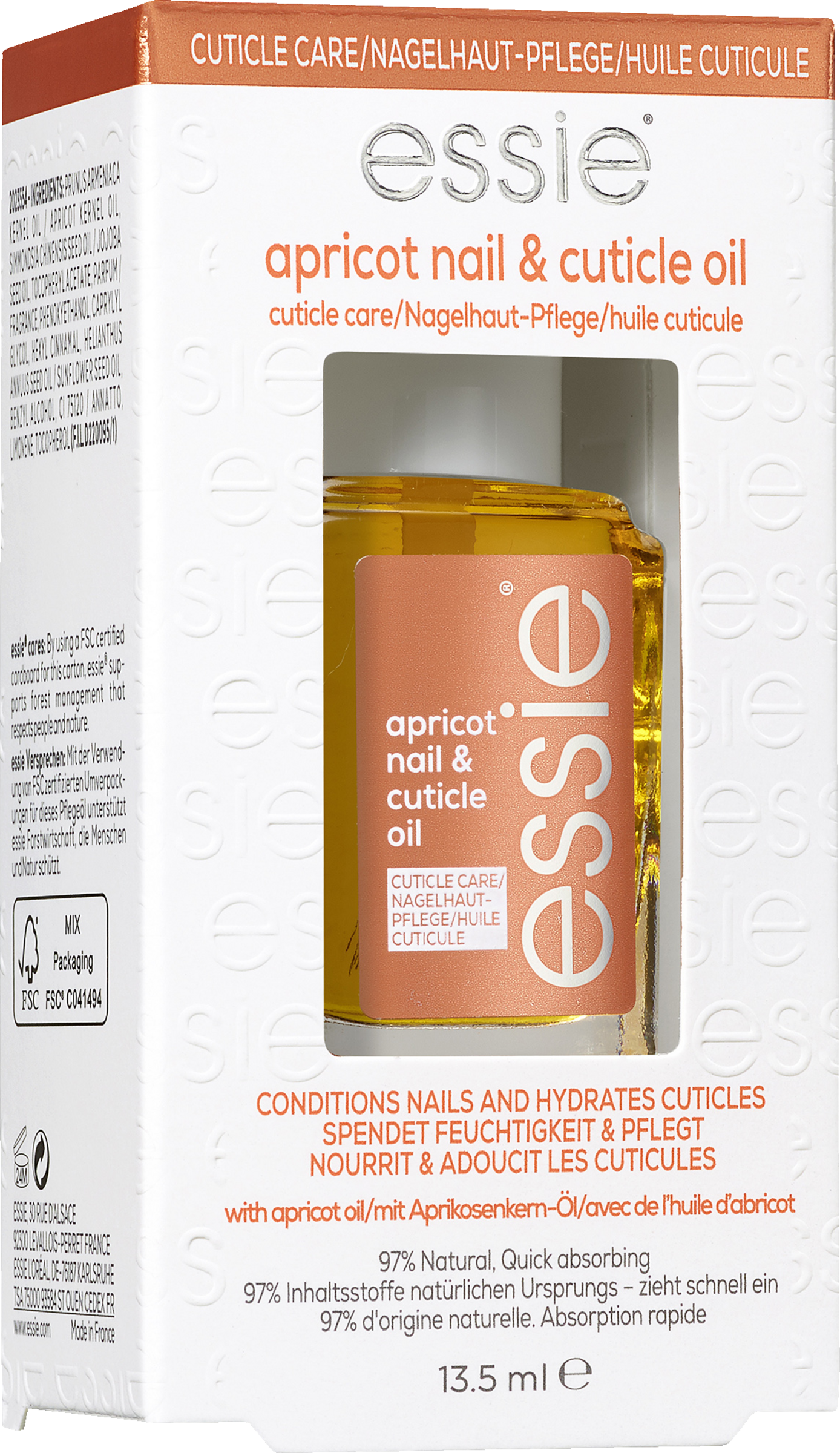 essie Nagelöl apricot nail & cuticle oil