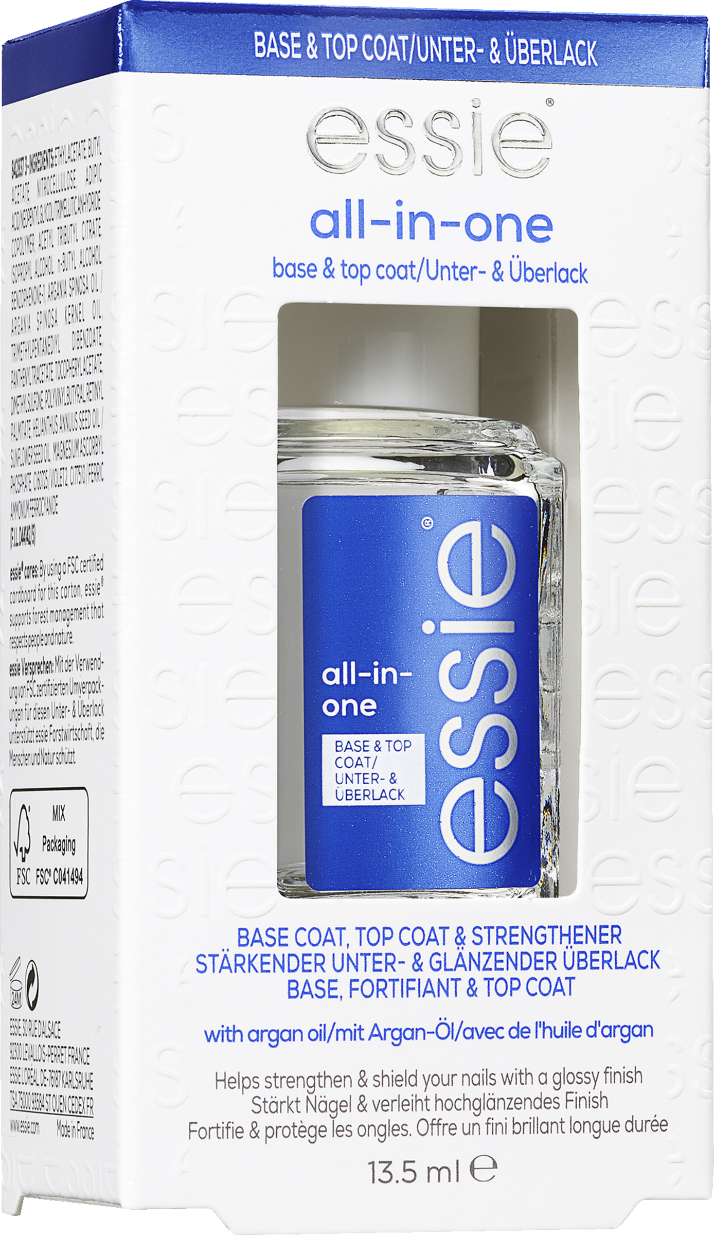 essie Über- und Unterlack All-In-1 Base & Top Coat