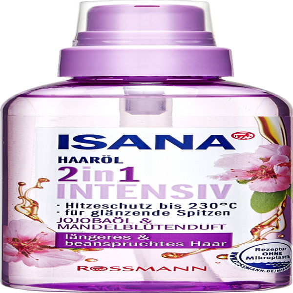 isana haarol 2in1 intensiv jojobaol mandelblutenduft online kaufen rossmann de