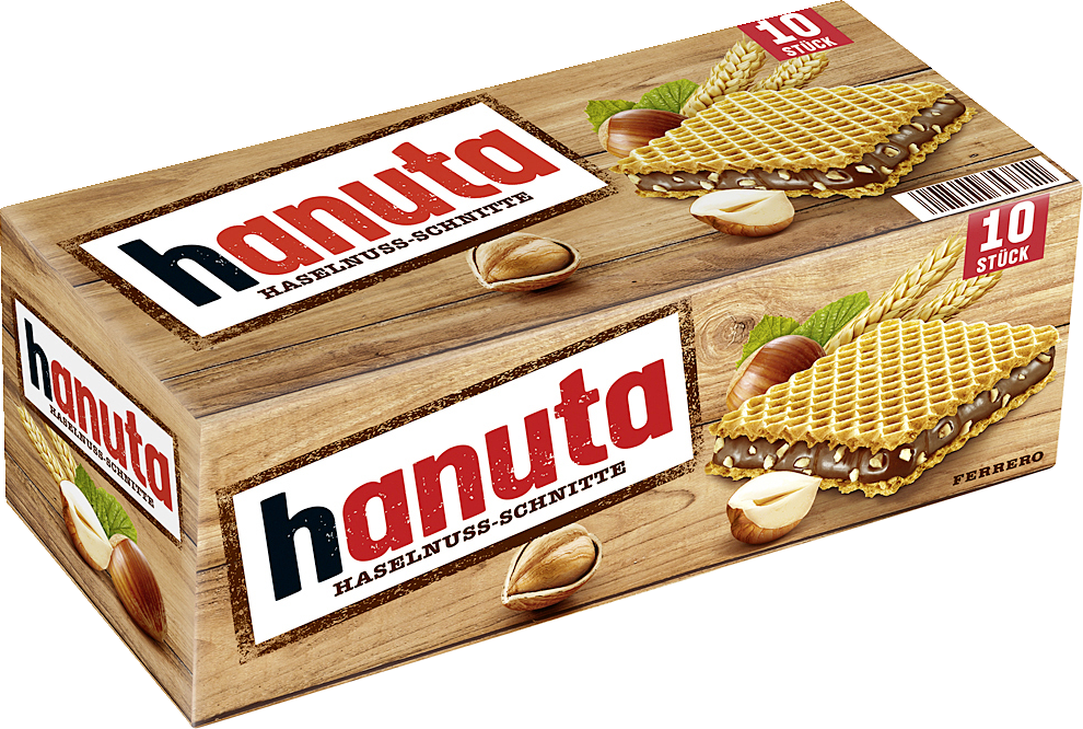 Haselnuss-Schnitte 10 Stück