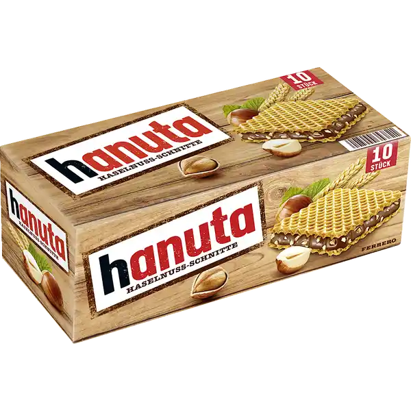 Haselnuss-Schnitte 10 Stück