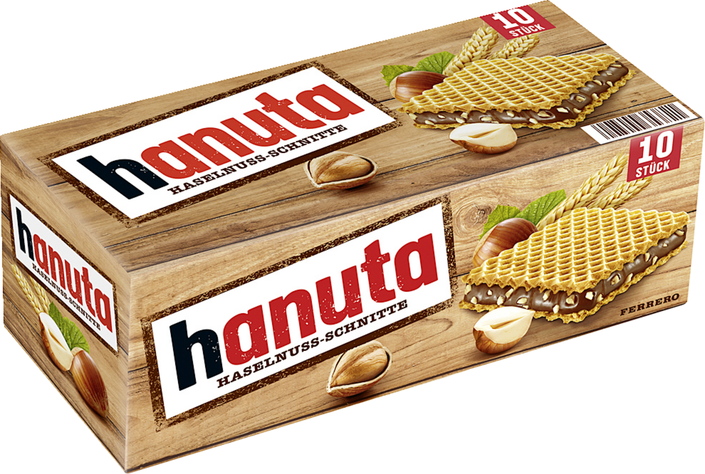 Ferrero hanuta Haselnuss-Schnitte