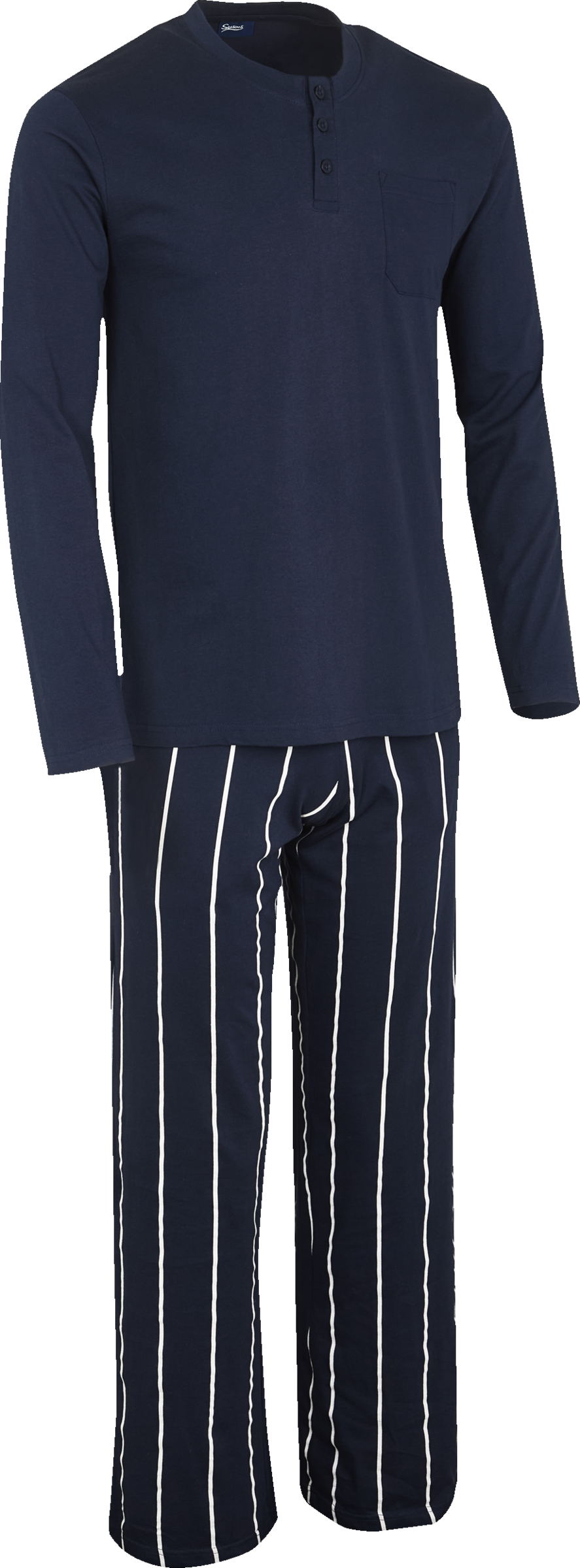 Pyjama dunkelblau Gr. L