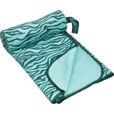 Aktiv-Sporthandtuch Zebra türkis