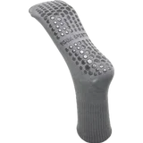 Yoga-Kurzschaftsocken grau Gr. 35/38