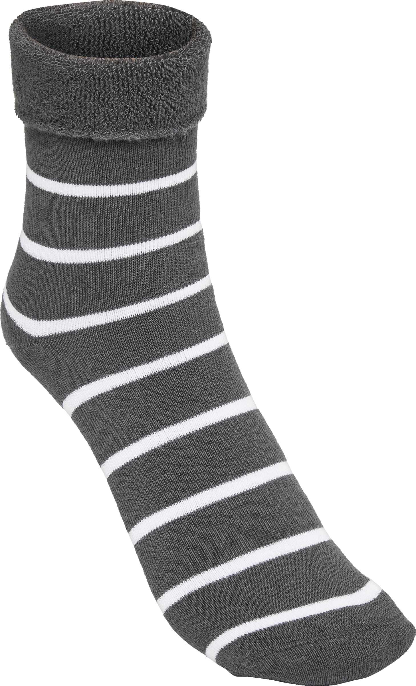 IDEENWELT Kuschelsocken 2er Set beere/grau Gr. 35/38