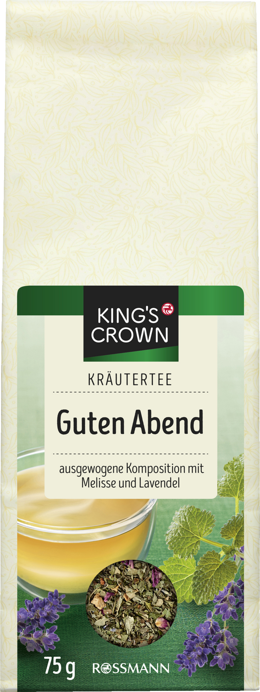 KING'S CROWN Kräutertee Guten Abend