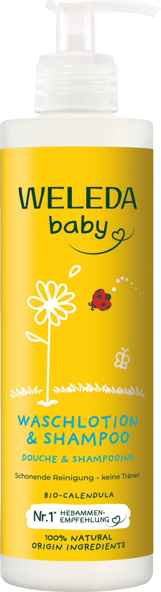 Weleda baby Calendula Waschlotion & Shampoo