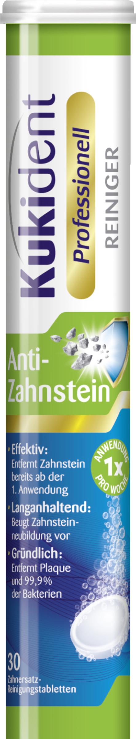 Kukident Anti-Zahnstein Zahnersatz-Reinigungstabletten