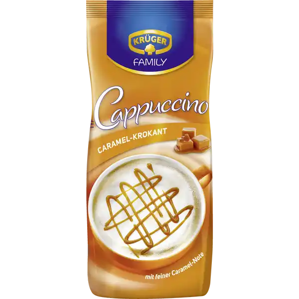 Caramel-Krokant Cappuccino