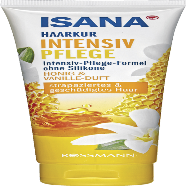 Isana Haarkur Intensiv Pflege Honig & Vanille Duft ISANA Haarkur Intensiv Pflege Honig & Vanille-Duft online kaufen