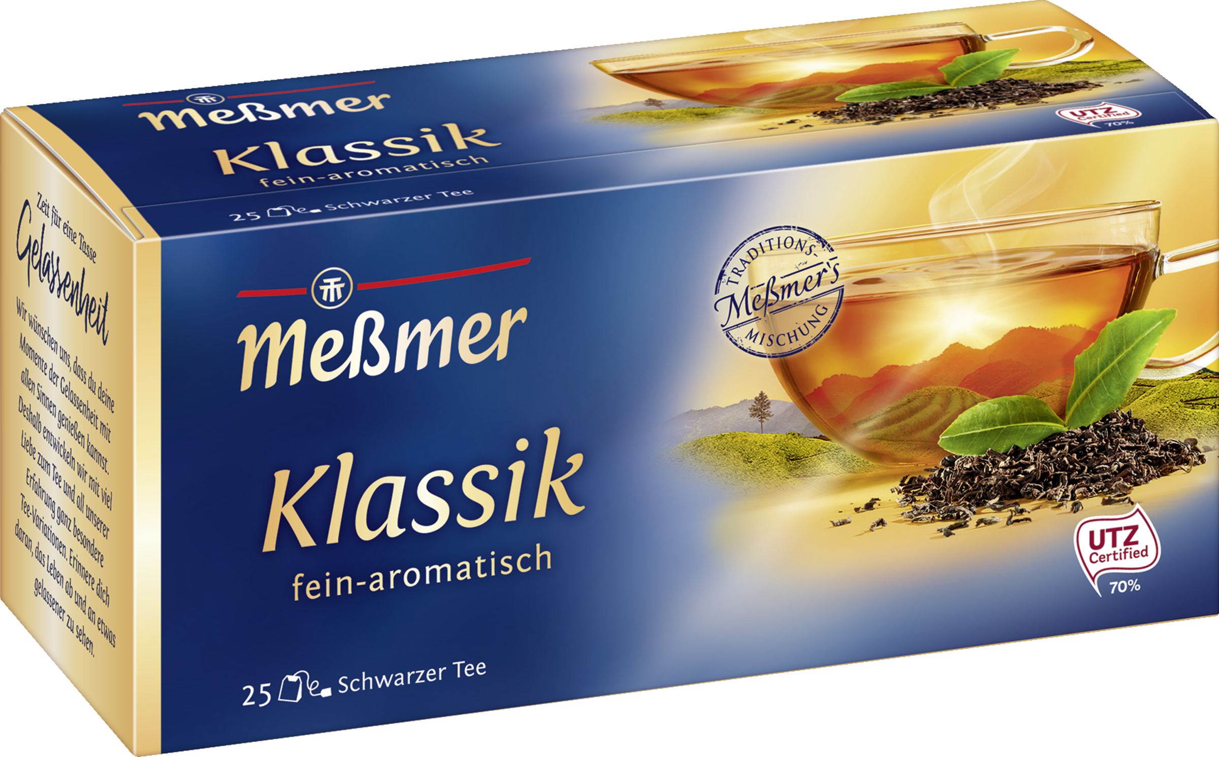 Meßmer Schwarzer Tee "Klassik" (25 Beutel)