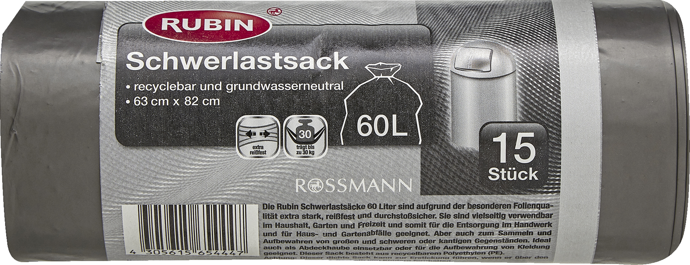 RUBIN Schwerlastsack 60 l