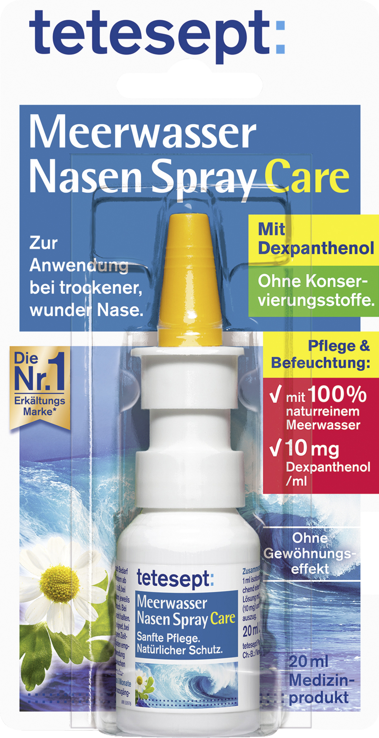 tetesept Meerwasser Nasen Spray Care