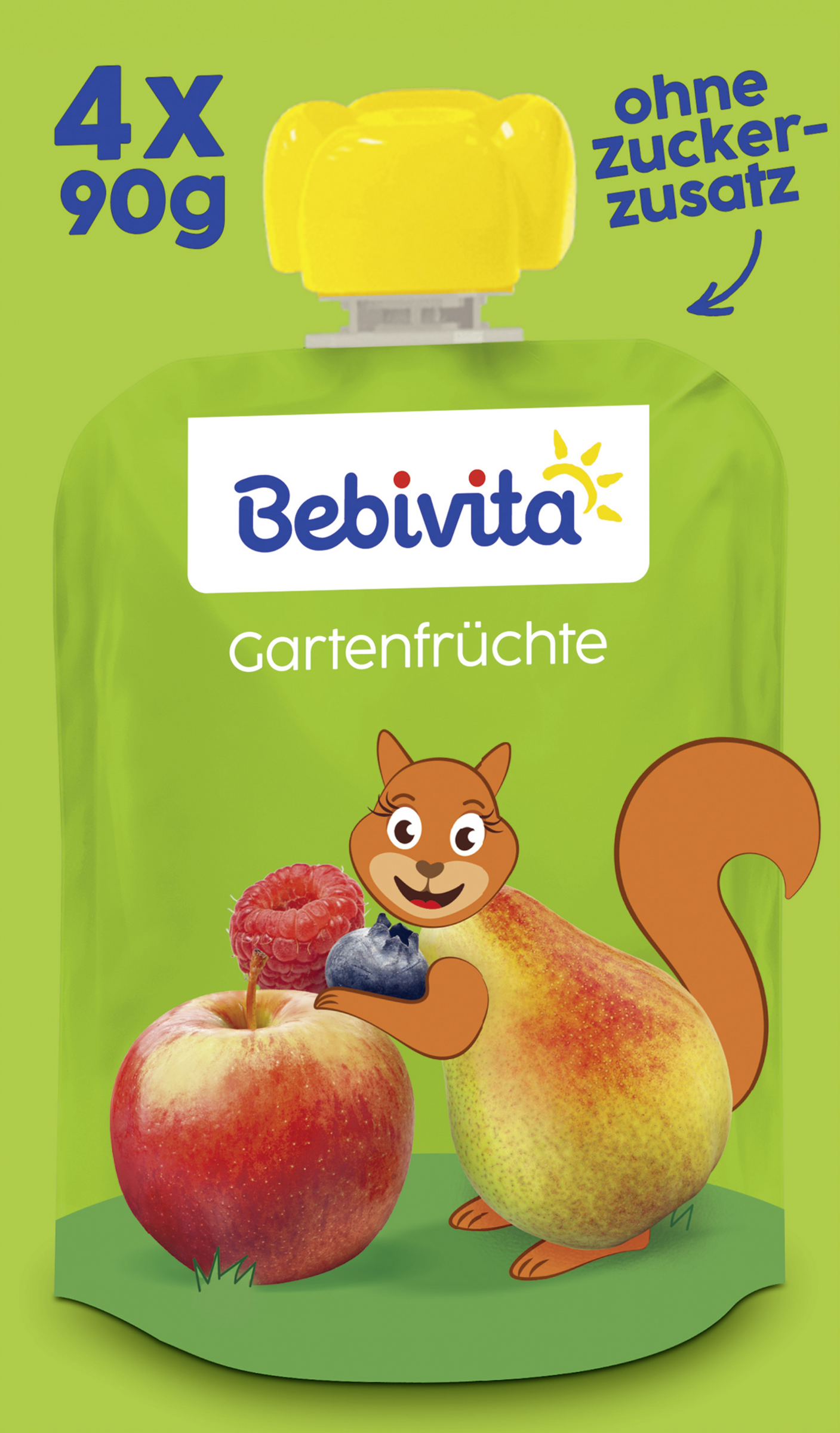 Bebivita Quetschbeutel Gartenfrüchte