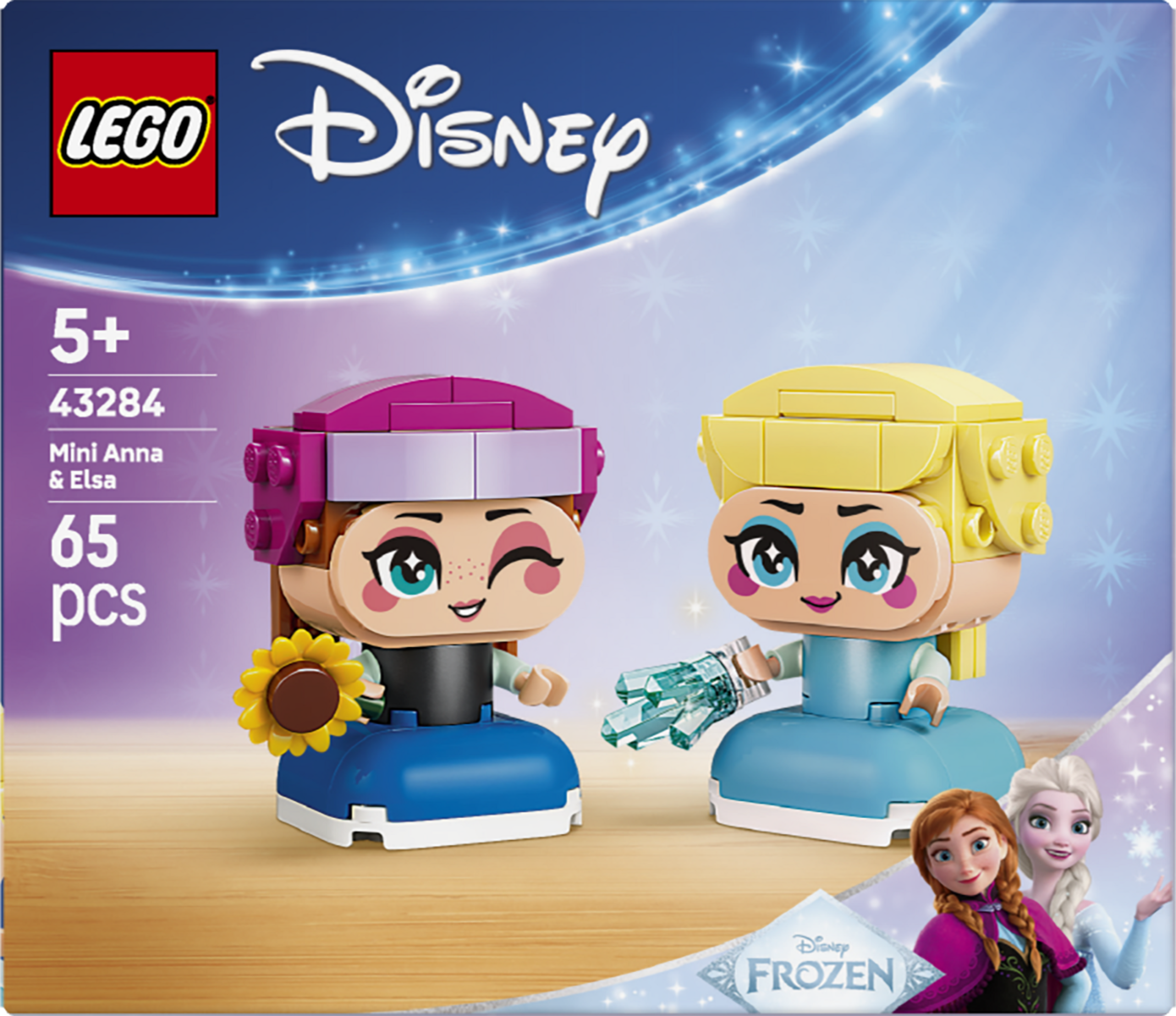 LEGO 43284 Die Mini Prinzessinnen Anna und Elsa