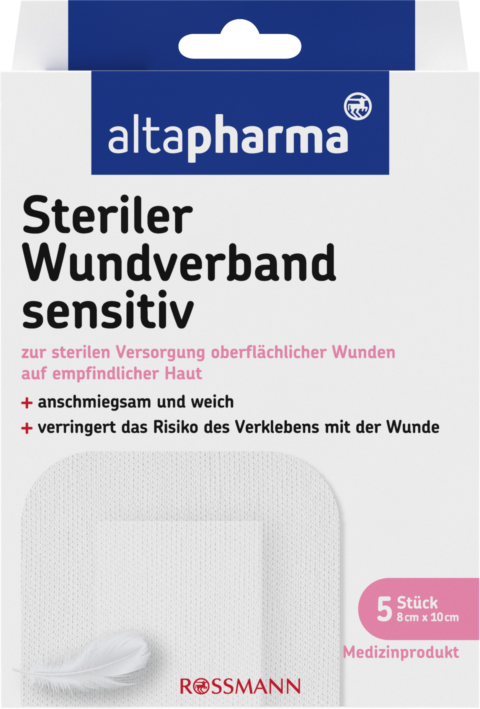 altapharma Steriler Wundverband sensitiv