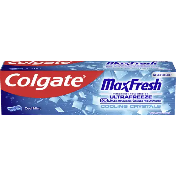 معجون أسنان Max Fresh Cooling Crystals بنكهة Cool Mint
