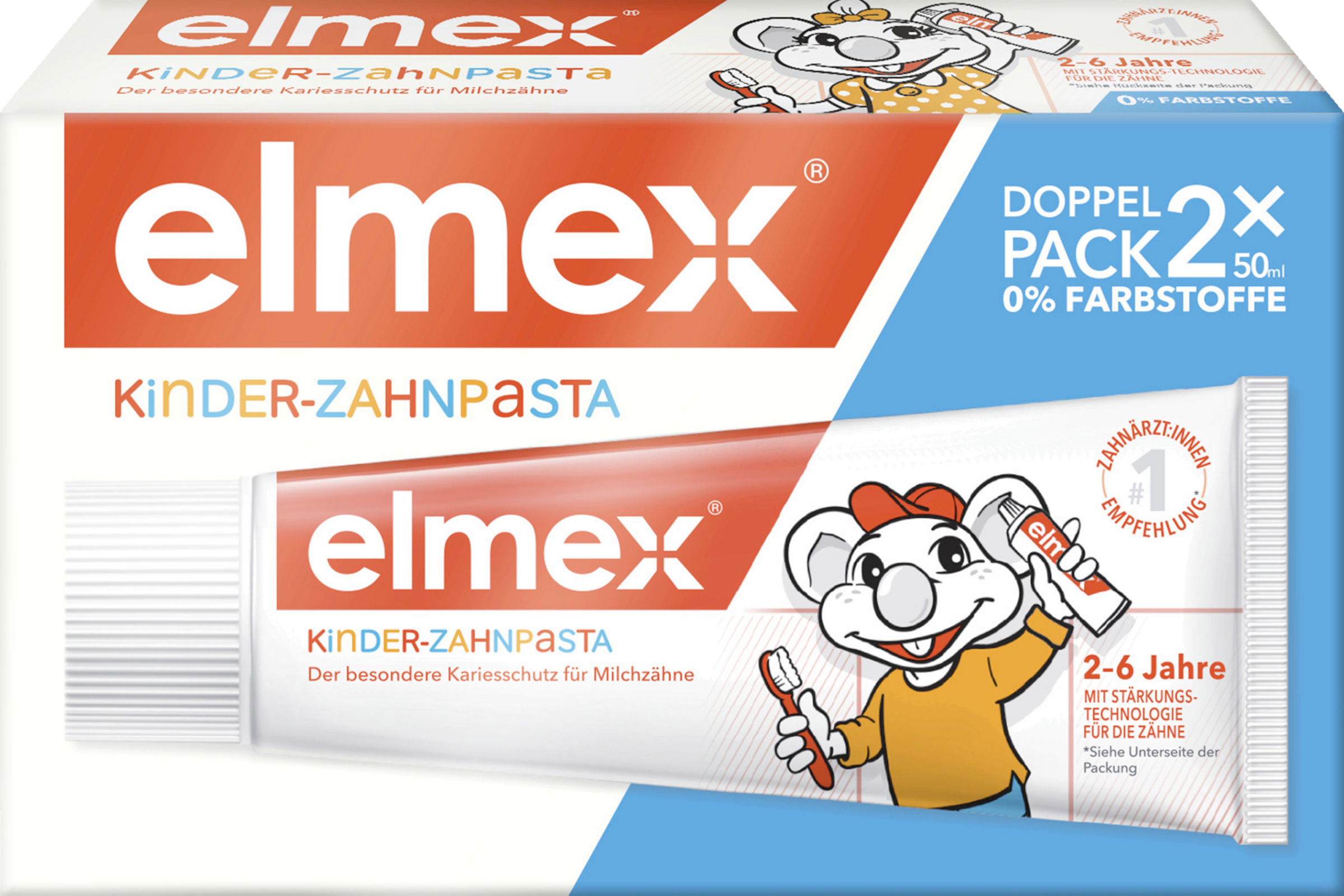 elmex Kinder-Zahnpasta Doppelpack