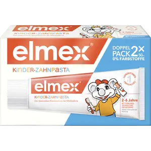 عبوة مزدوجة لمعجون أسنان الأطفال