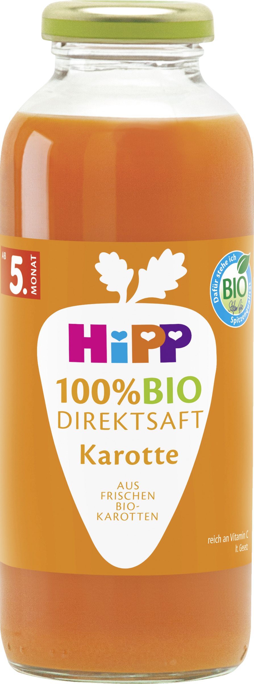 HiPP Bio 100% BIO Direktsaft Karotte