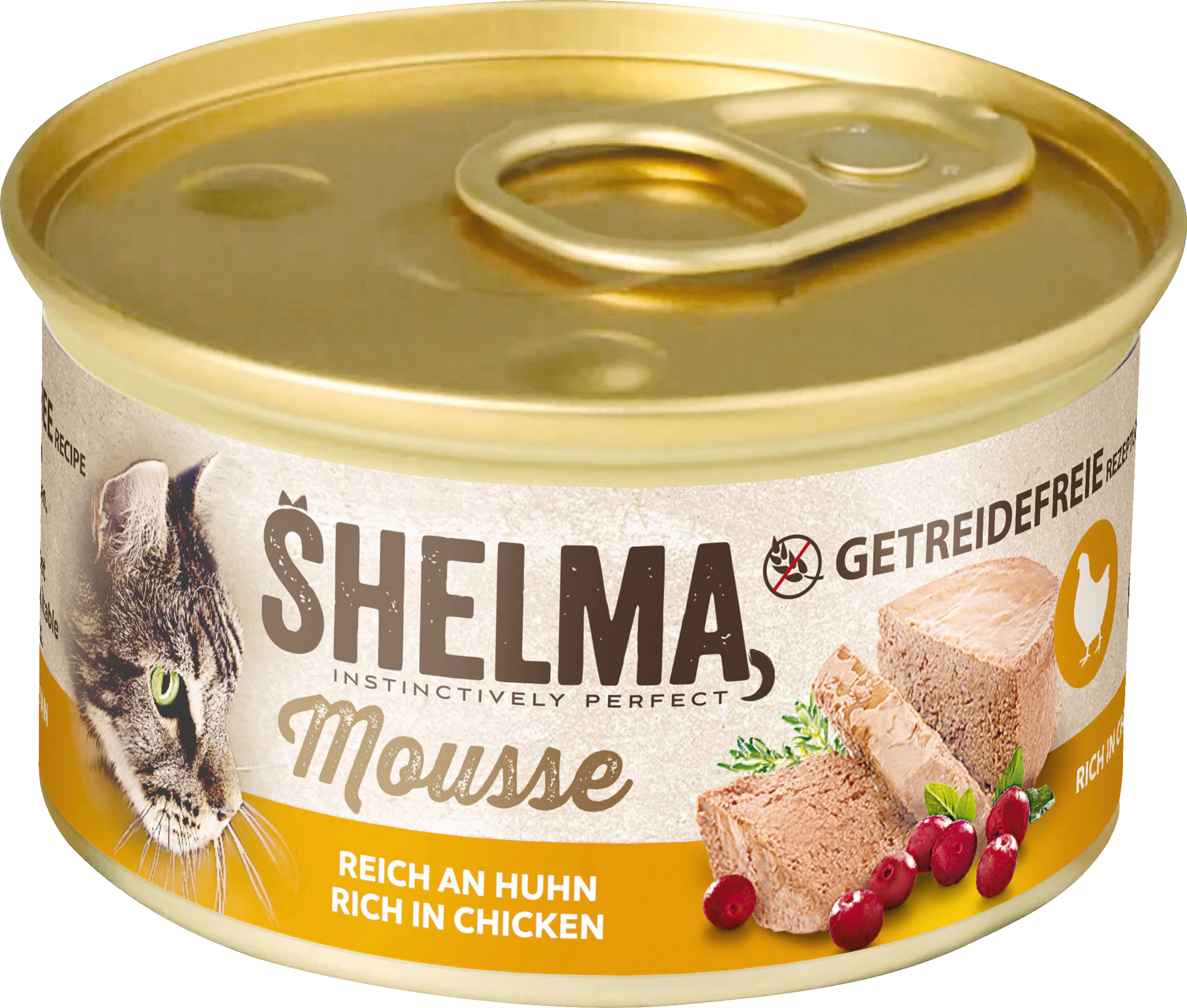 Mousse mit Huhn Katzennassfutter