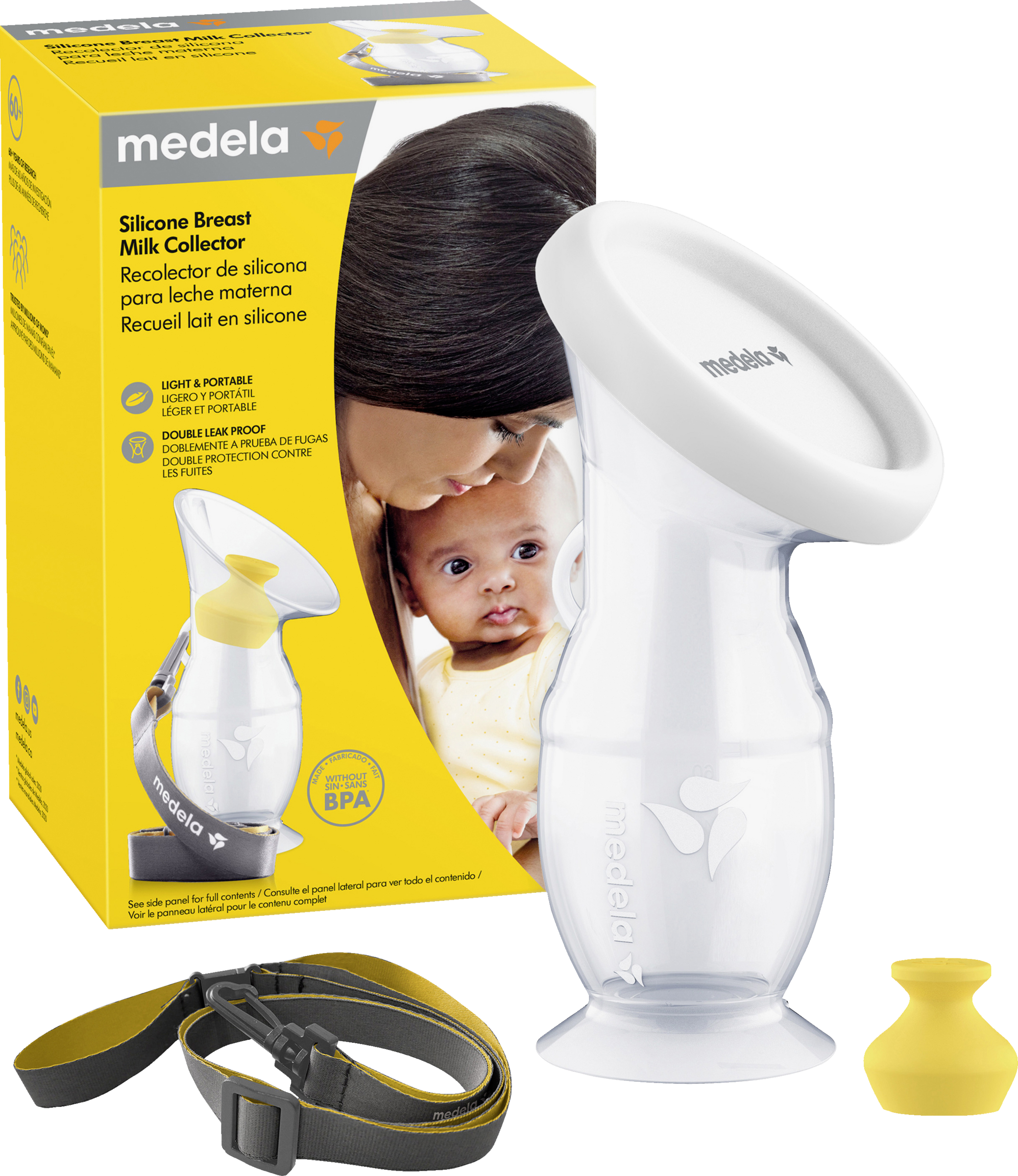 medela Silikon Muttermilch-Auffangbehälter