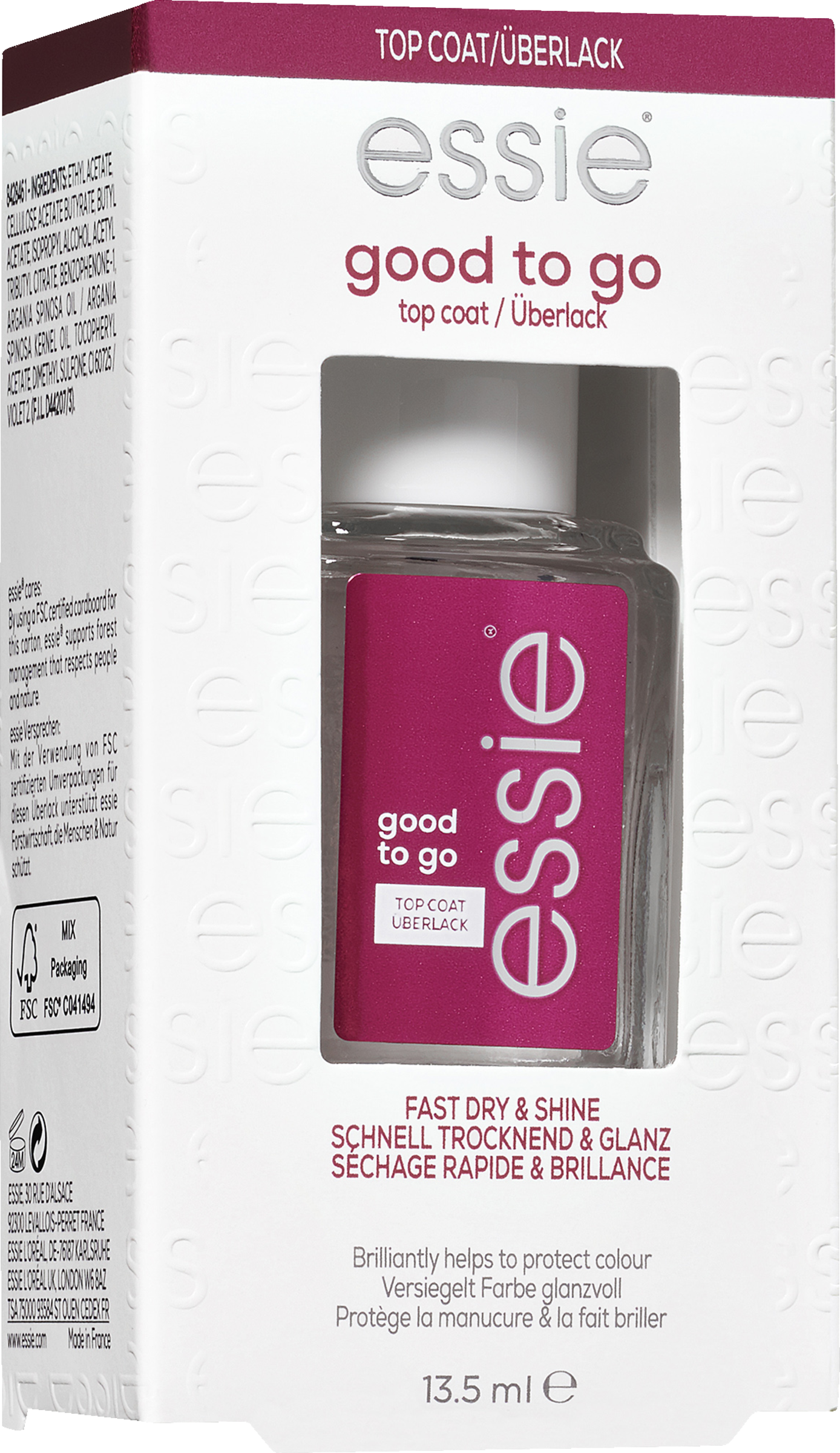 essie Überlack top coat good to go