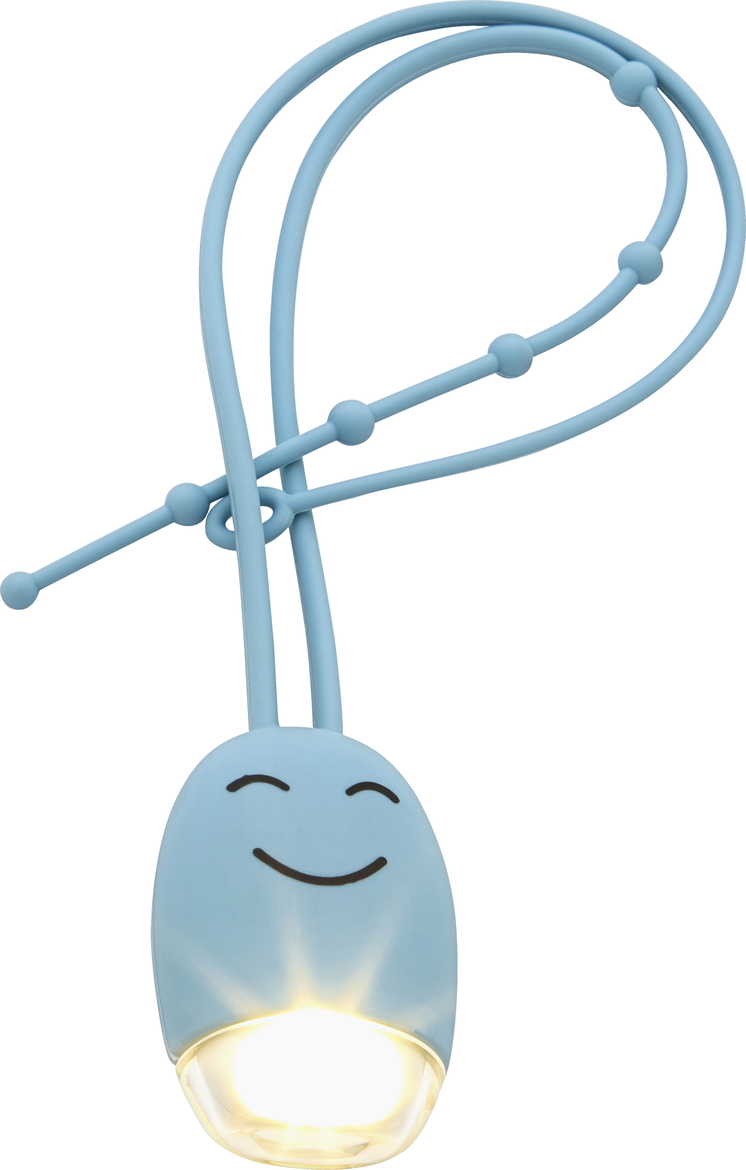 IDEENWELT LED Akku-Leseleuchte Smiley