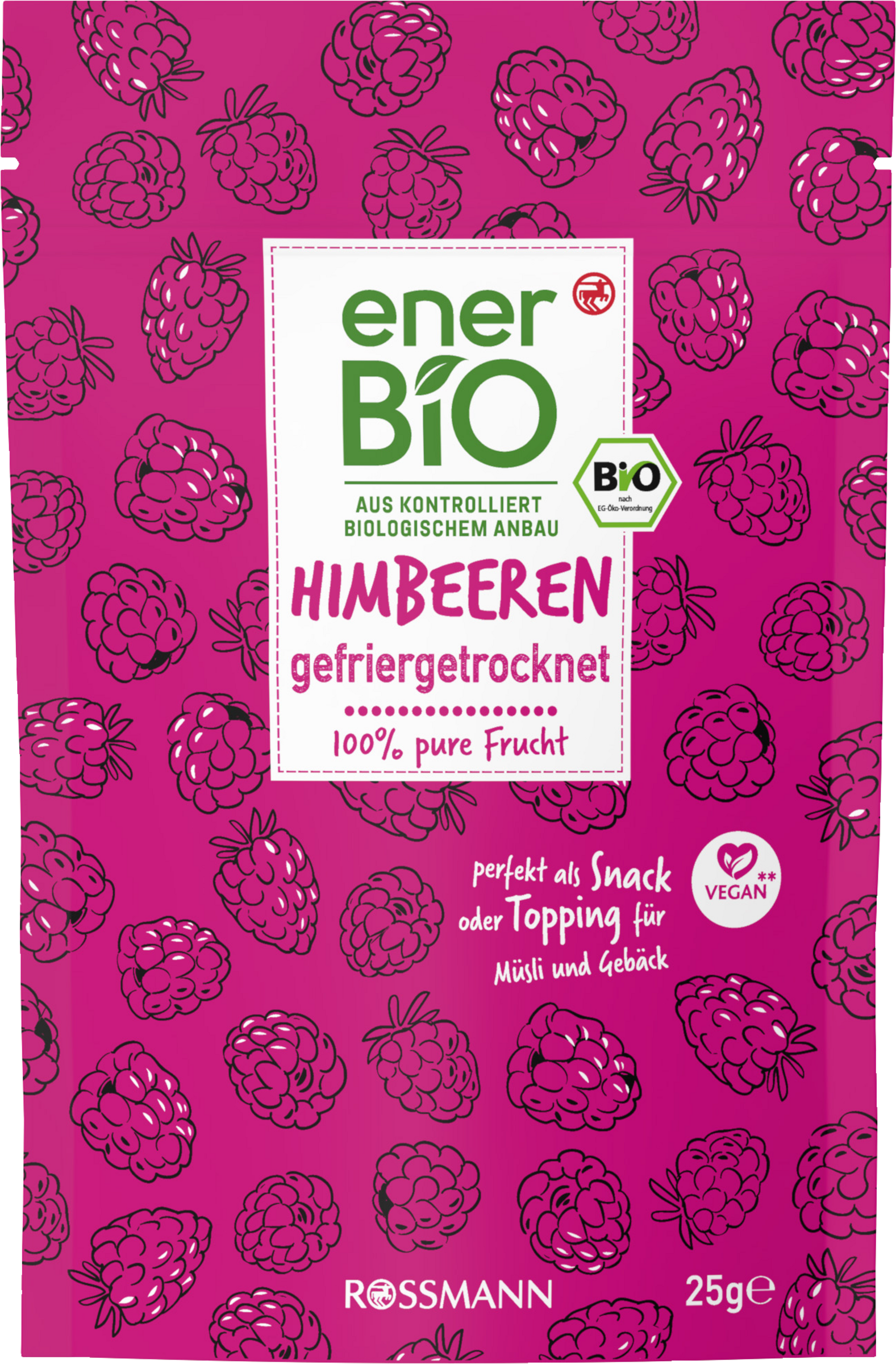 enerBiO Himbeeren gefriergetrocknet