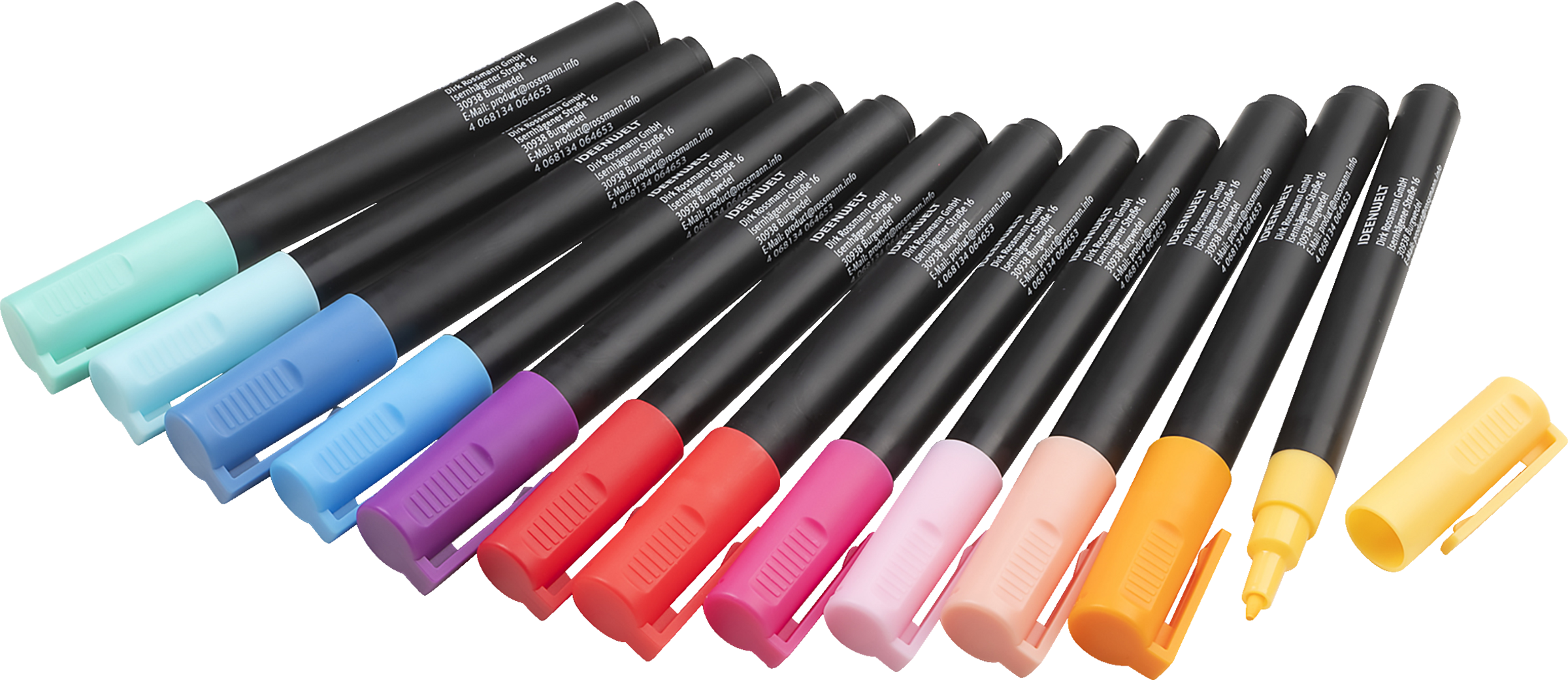 IDEENWELT Acrylmarker Neon 12er-Set