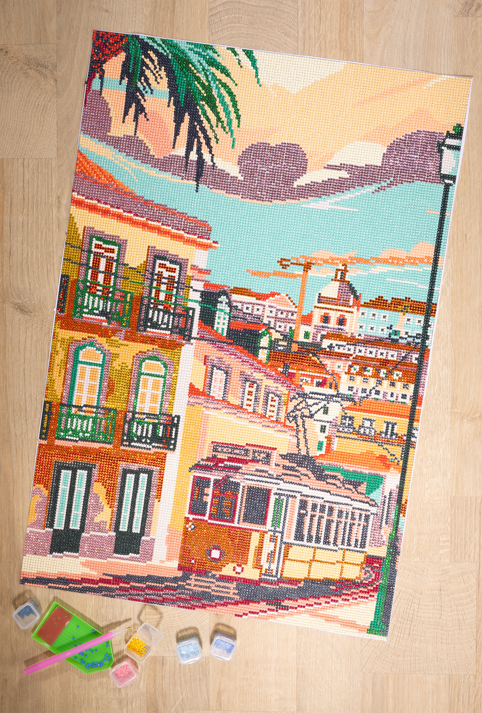Diamond Painting Set Lissabon