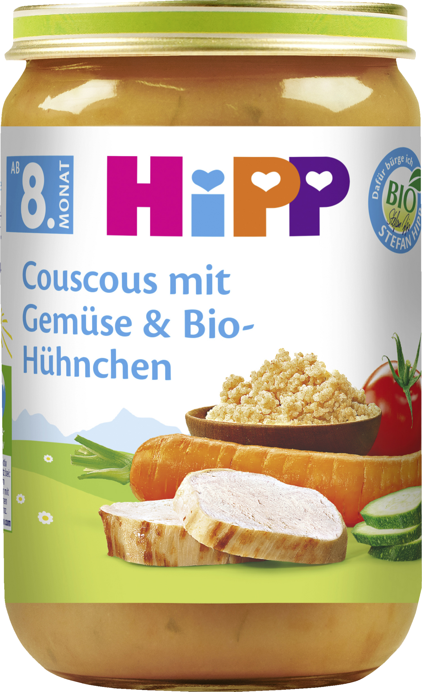 Bio Couscous mit Gemüse & Bio-Hühnchen