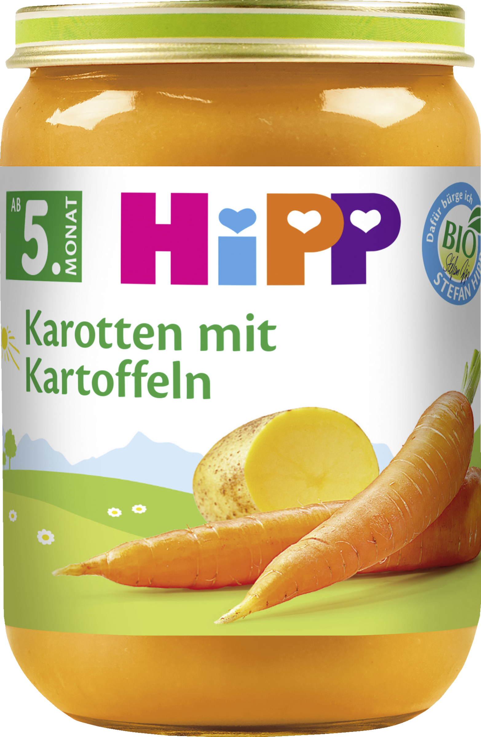 HiPP Bio Karotten mit Kartoffeln ab 5. Monat
