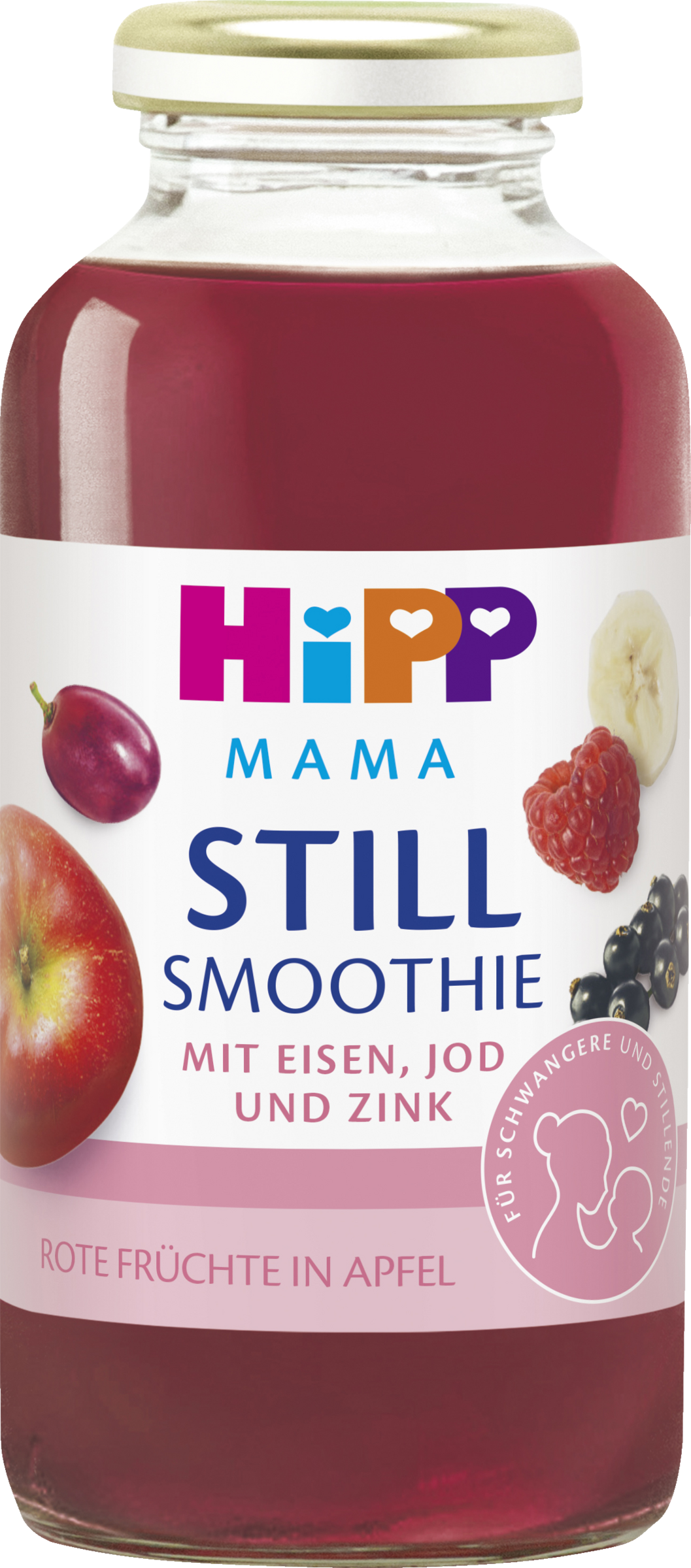 HiPP Mama Still Smoothie Rote Früchte in Apfel