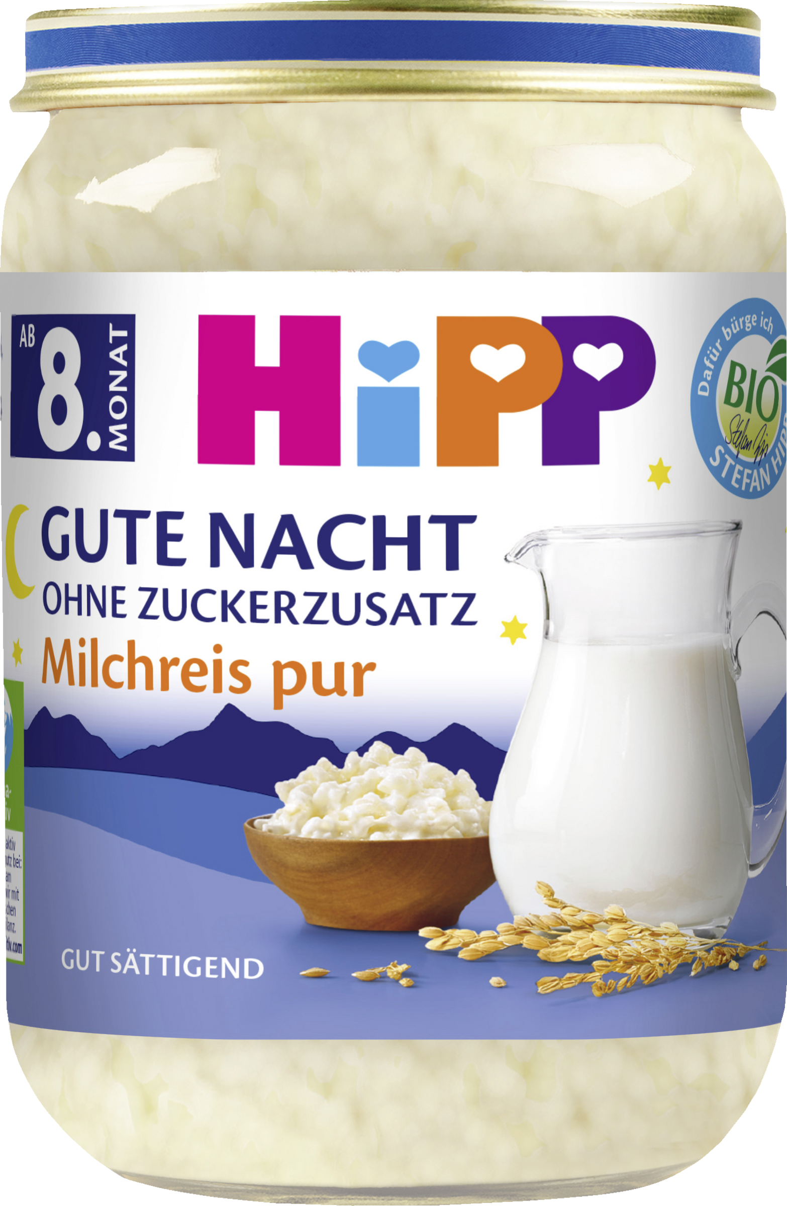 HiPP Bio Gute Nacht Milchreis pur