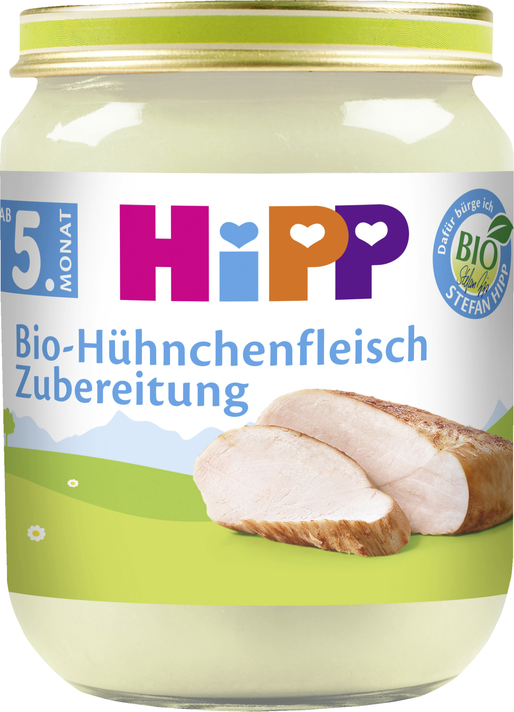 Bio-Hühnchenfleisch Zubereitung