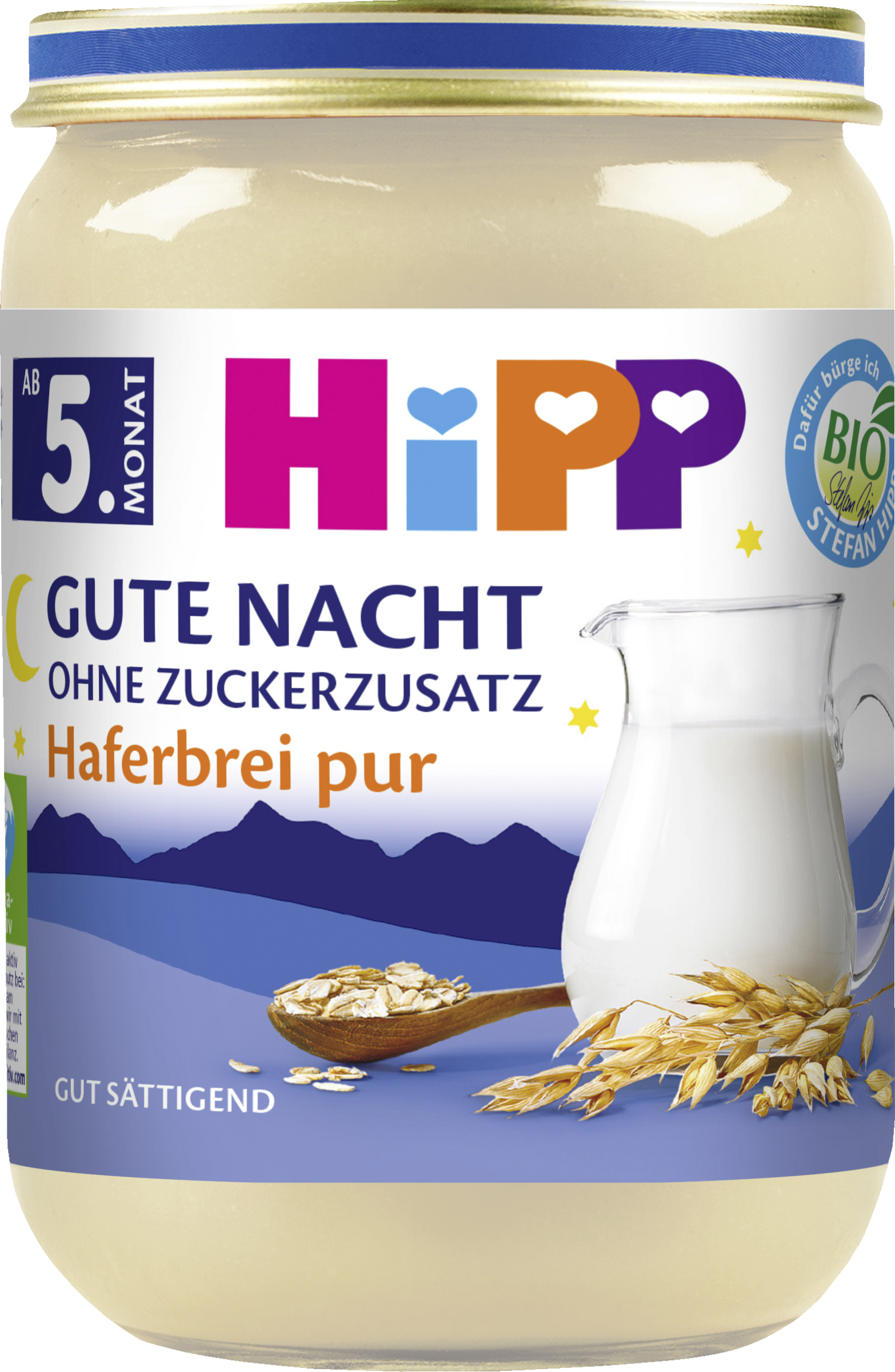 Bio Gute Nacht Haferbrei pur