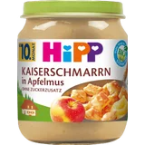 Bio Kleine Mehlspeise Kaiserschmarn in Apfelmus