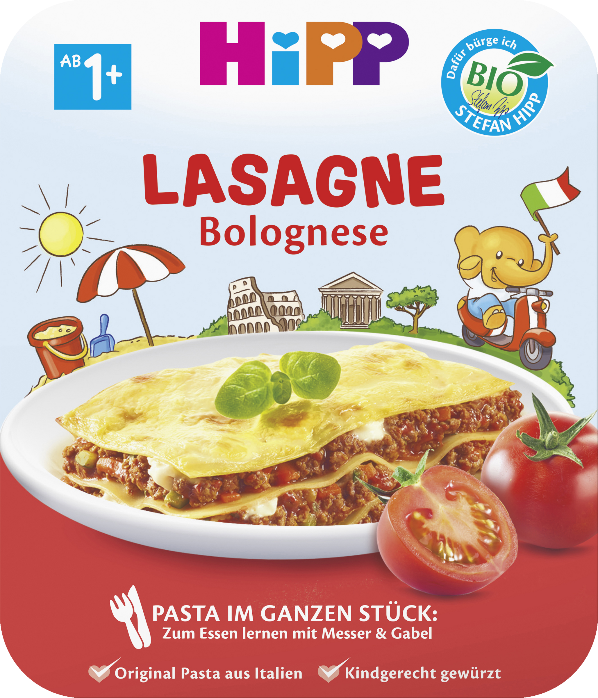 HiPP Bio Kinder Lasagne Bolognese