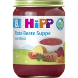 Bio Rote Beete Suppe mit Rind ab 8. Monat