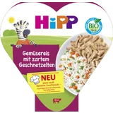 Bio Menüs Gemüsereis mit zartem Geschnetzelten ab 1 Jahr