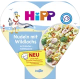 Menüs Nudeln mit Wildlachs in Kräuterrahmsauce ab 1 Jahr
