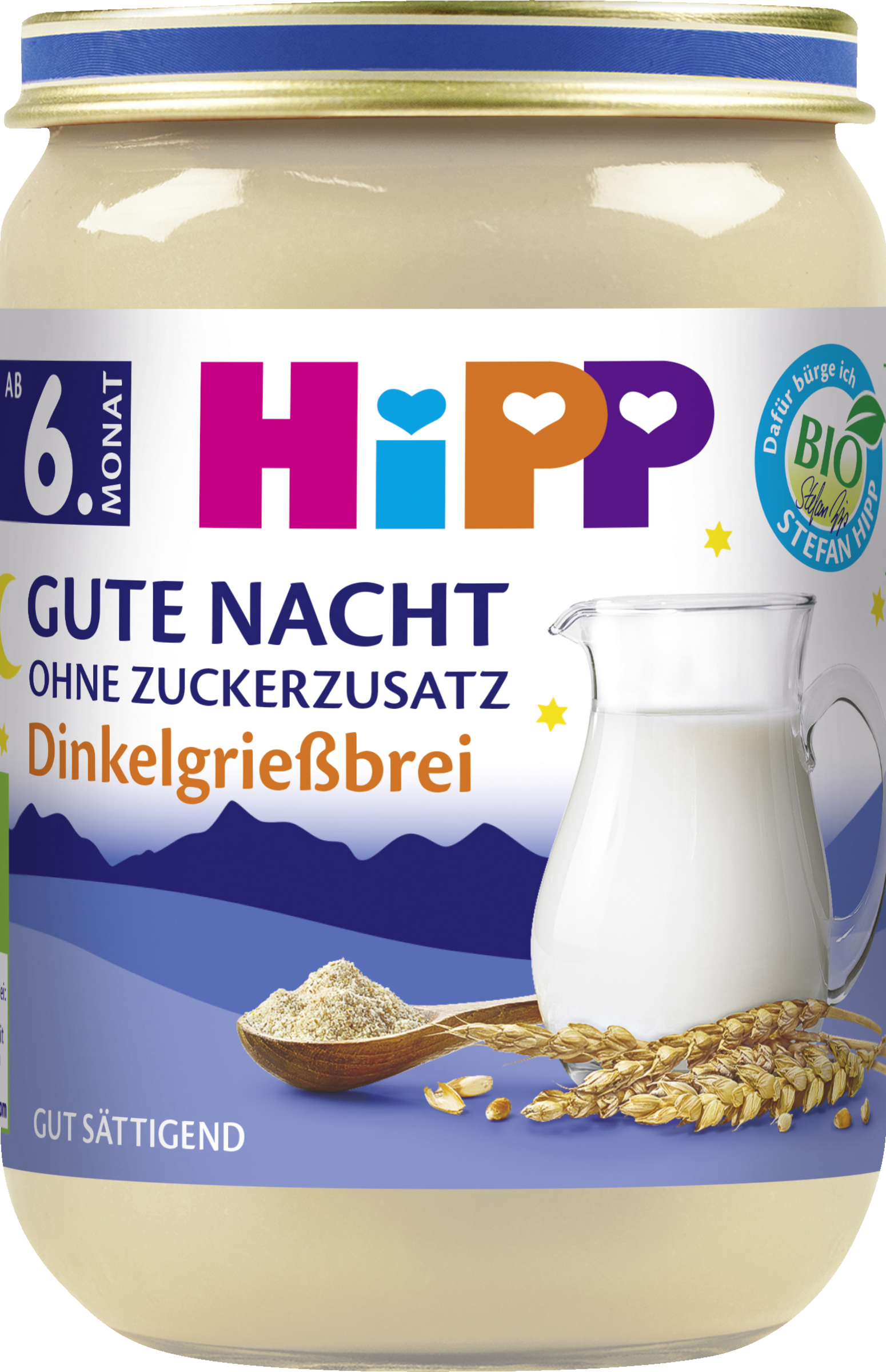Bio Gute Nacht Dinkelgrießbrei