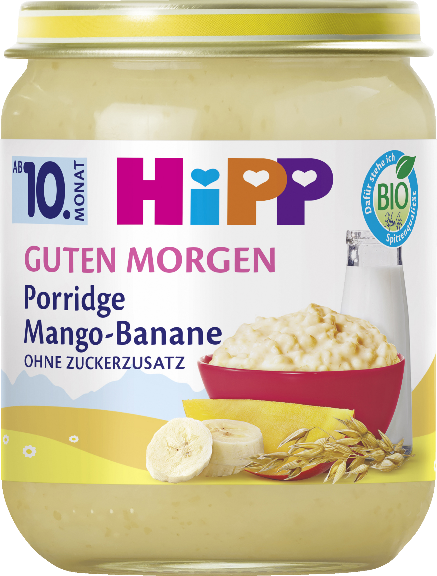 HiPP Bio Frühstücks Porridge Mango-Banane-Haferbrei